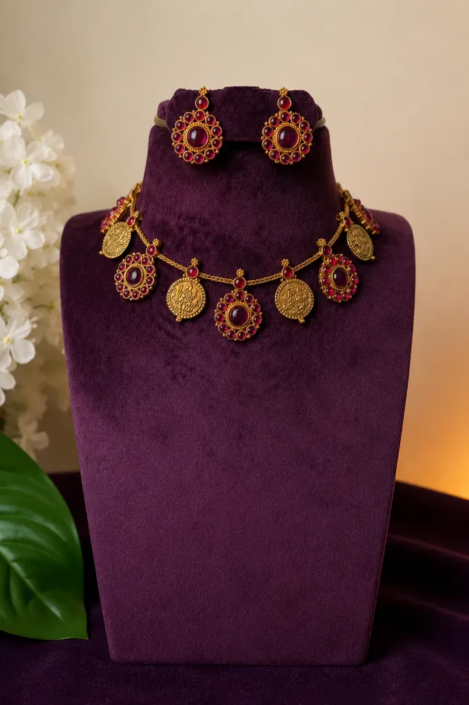 Vintage Coin Choker