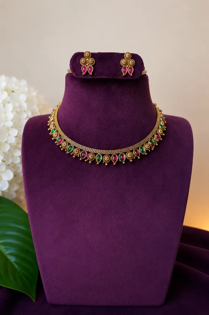 Mayura Paisley Choker