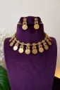 Gold Lakshmi Kasu Choker