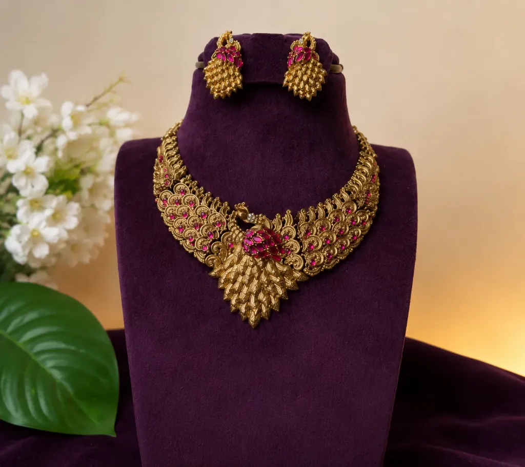 Peacock Heritage Necklace